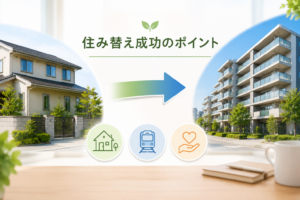 戸建てからマンションへ住み替える際の成功ポイント