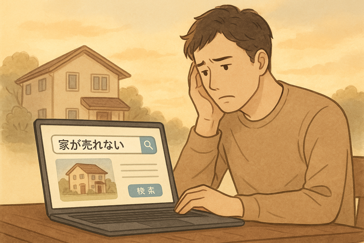 家が売れず毎日つらい…ストレスを消す改善の順番とは？