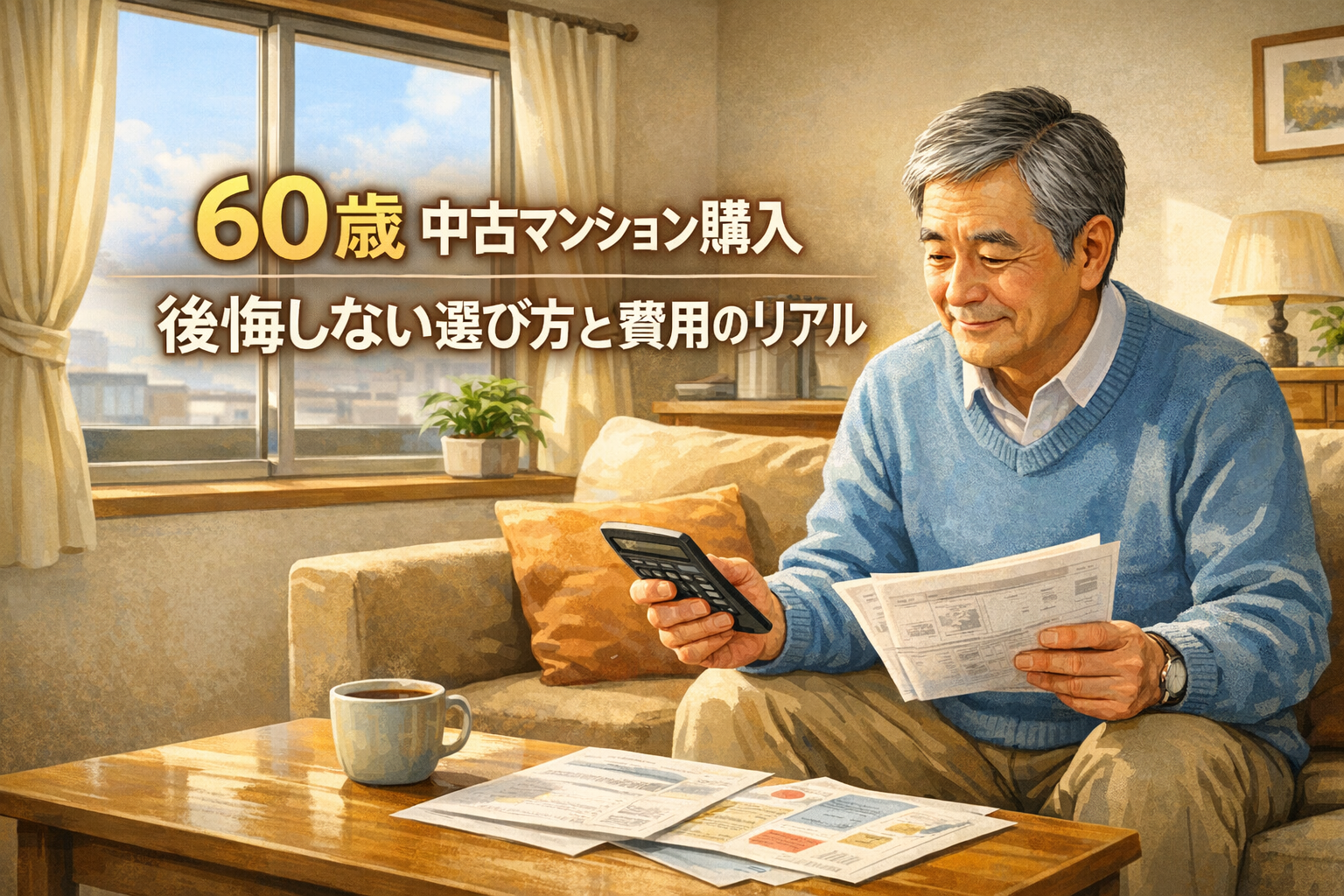 60歳で中古マンション購入してみた｜後悔しない選び方と費用のリアル