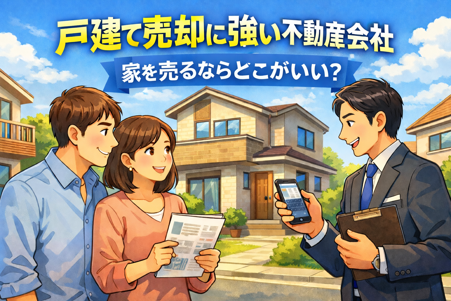 戸建て売却に強い不動産会社ランキング｜失敗しない選び方