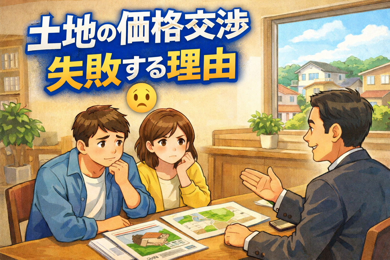 土地の価格交渉が決裂したらどうなる？再交渉できるケースと対処法