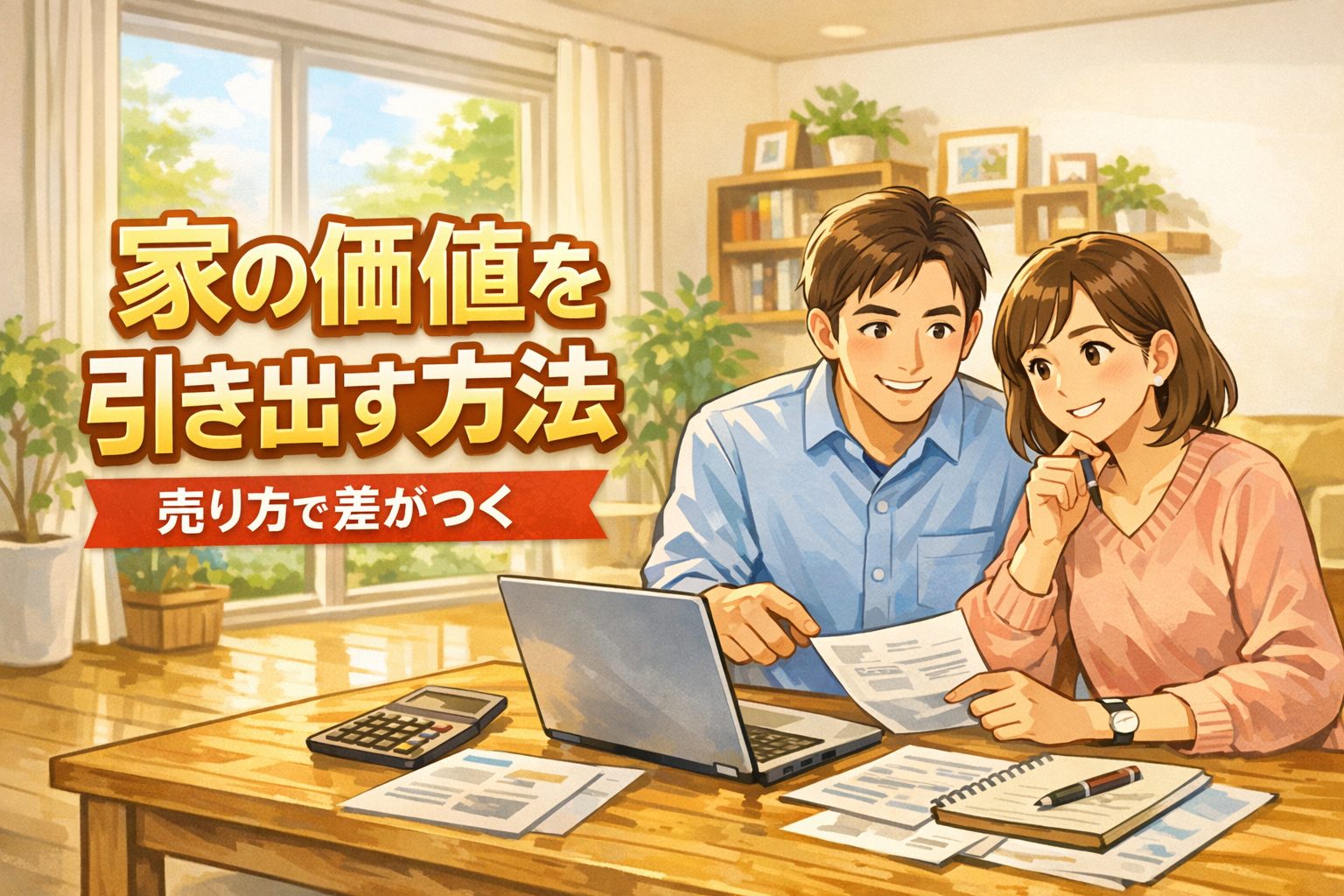 家の価値を最大限に引き出す方法｜高く売るための実践戦略